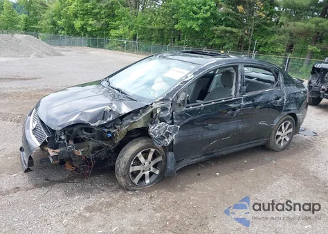 2012 Nissan Sentra 2.0 Sr из США, поврежденный, VIN 3N1AB6AP3CL753433